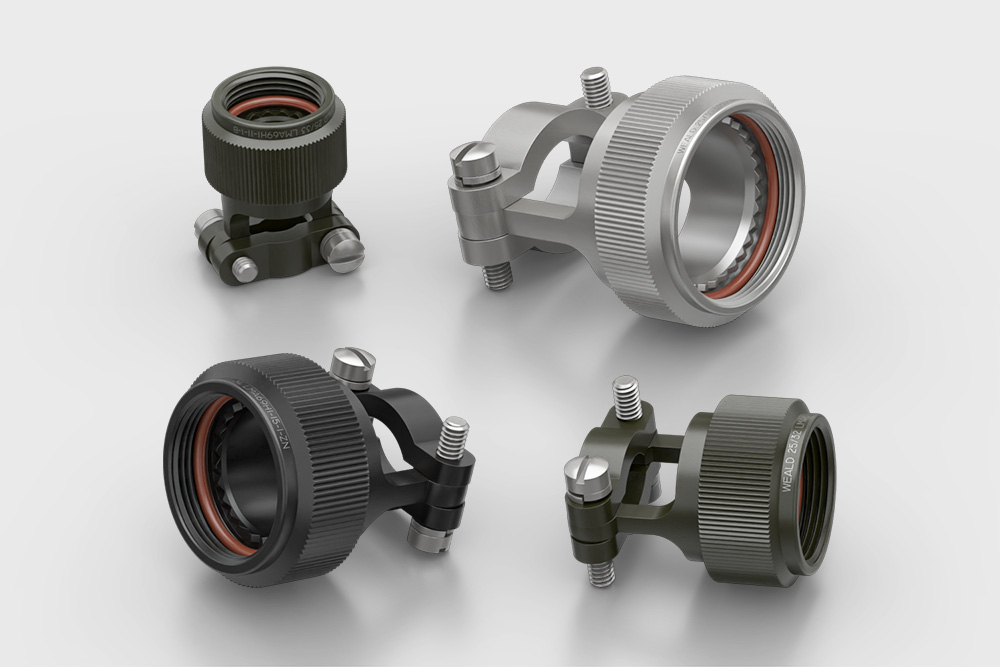 LMA69 Series AS85049/38 Circular Cable Clamp Backshells for MIL-DTL-38999 Series 3 Military Connectors