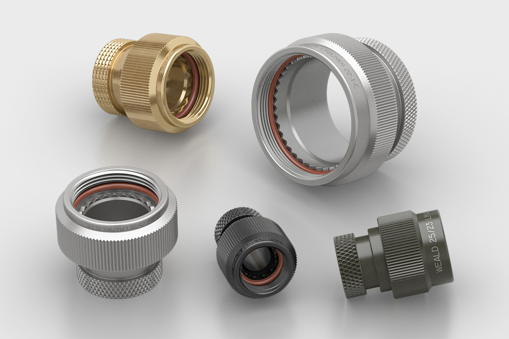 LMA79 Series AS85049/69 Circular Heat Shrink Boot Backshells for MIL-DTL-38999 and 26482 Military Connectors