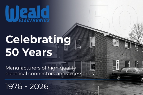 Weald Electronics 50th anniversary 1976 - 2026