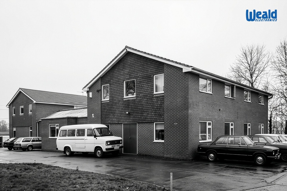 Weald Electronics Factory in the 1980s