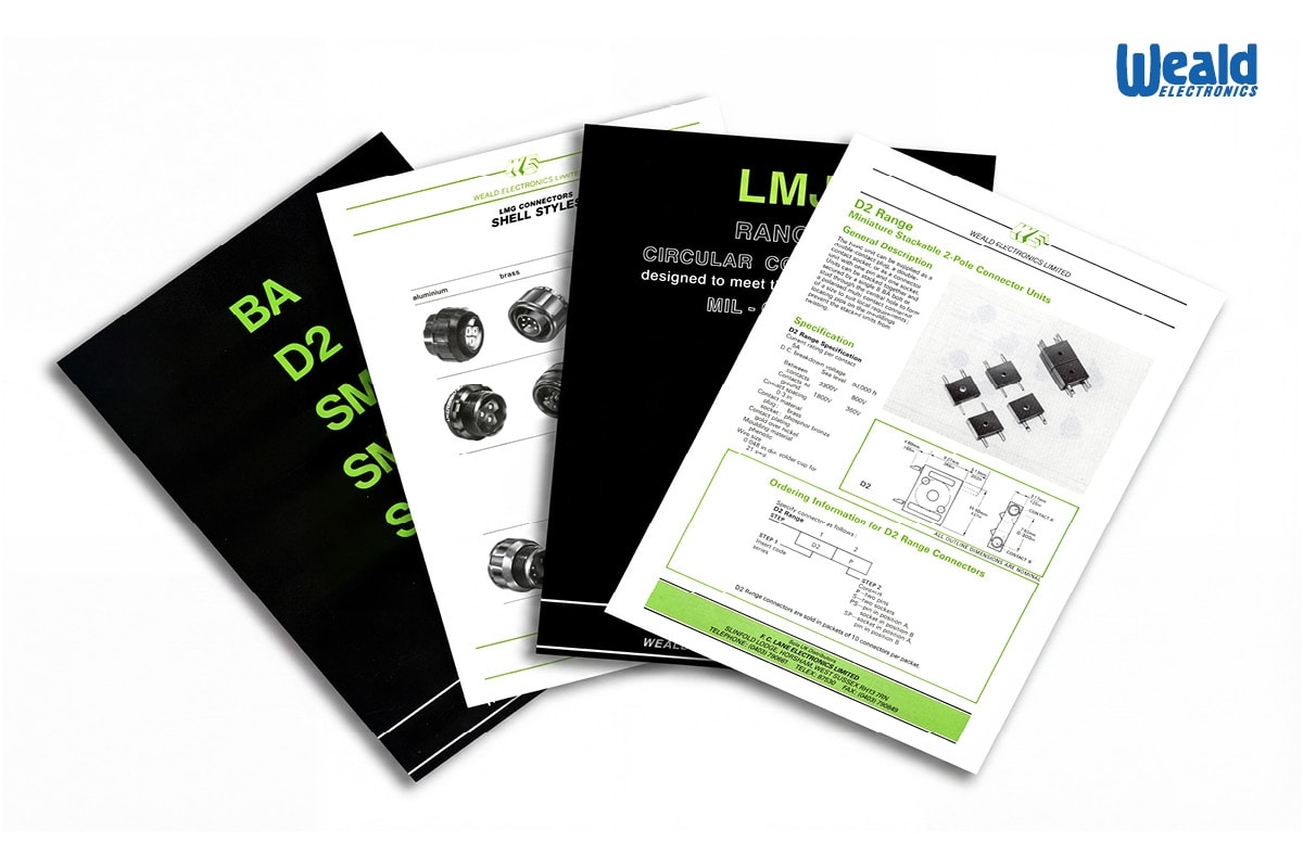 Weald Electronics old technical catalogues and brochures.