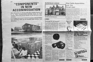 Weald Electronics in the press - 1980s.