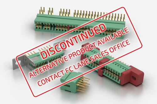 Edge Card PCB ITW McMurdo electrical connectors 0.1 inch pitch discontinued