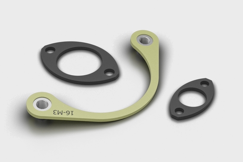 LMA Motorsport Nut Plates and Gasket for 8STA and AS Connectors