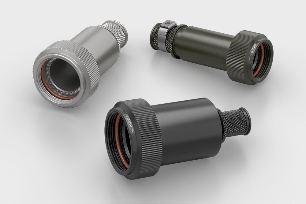LMA23 Series Extended Circular Backshells Fibre Optic MIL-DTL-38999 Military Connectors