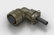 MG MIL-DTL-5015 Free Cable Mounted Right Angled Socket Connector